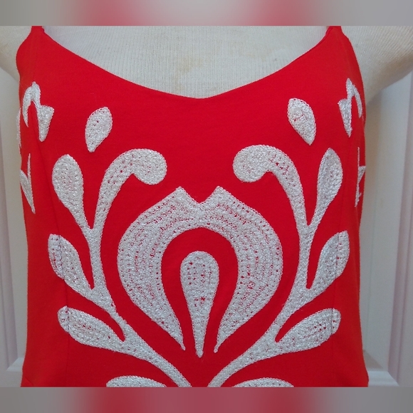 Adorable red and white INC sundress - Picture 3 of 4